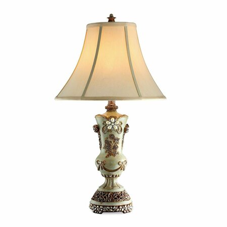 ORE FURNITURE 28.5 in. Vintage Rose Table Lamp K-4203T